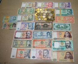 LOTE BILLETES ANTIGUOS PERU