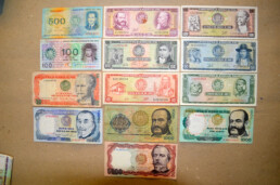 LOTE BILLETES ANTIGUOS PERU