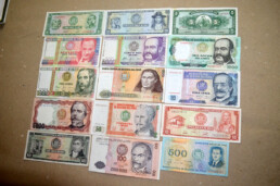 LOTE BILLETES ANTIGUOS PERU