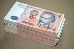 LOTE BILLETES ANTIGUOS PERU