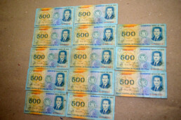 LOTE BILLETES ANTIGUOS SOLES DE ORO PERU