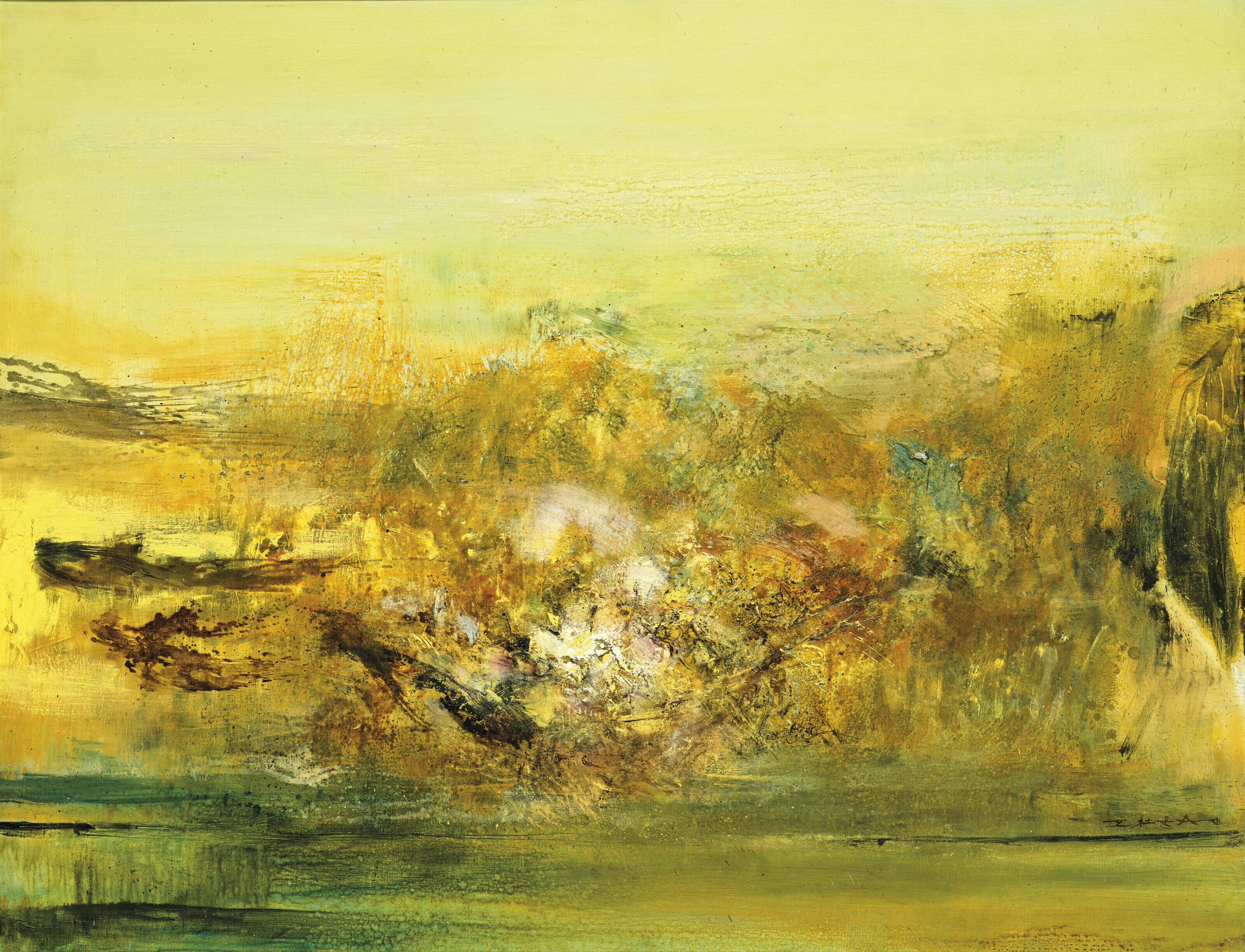 ZAO WOU KI HURRICANE