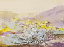 ZAO WOU KI WATERCOLOR