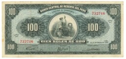 BILLETE SOL DE ORO