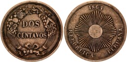 MONEDAS PERÚ REPUBLICANAS